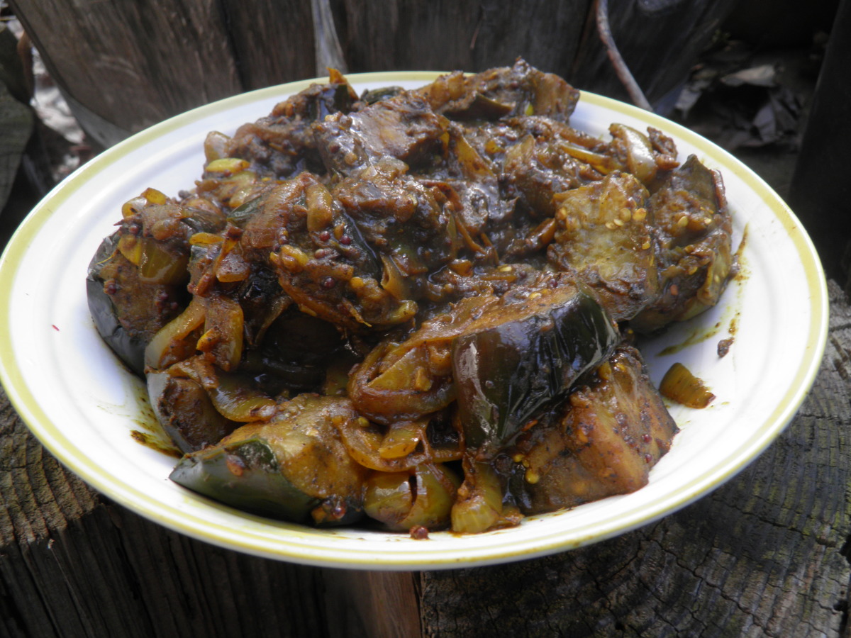 Brinjal bhaji sales